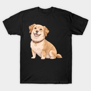 Cheerful Golden Gaze T-Shirt